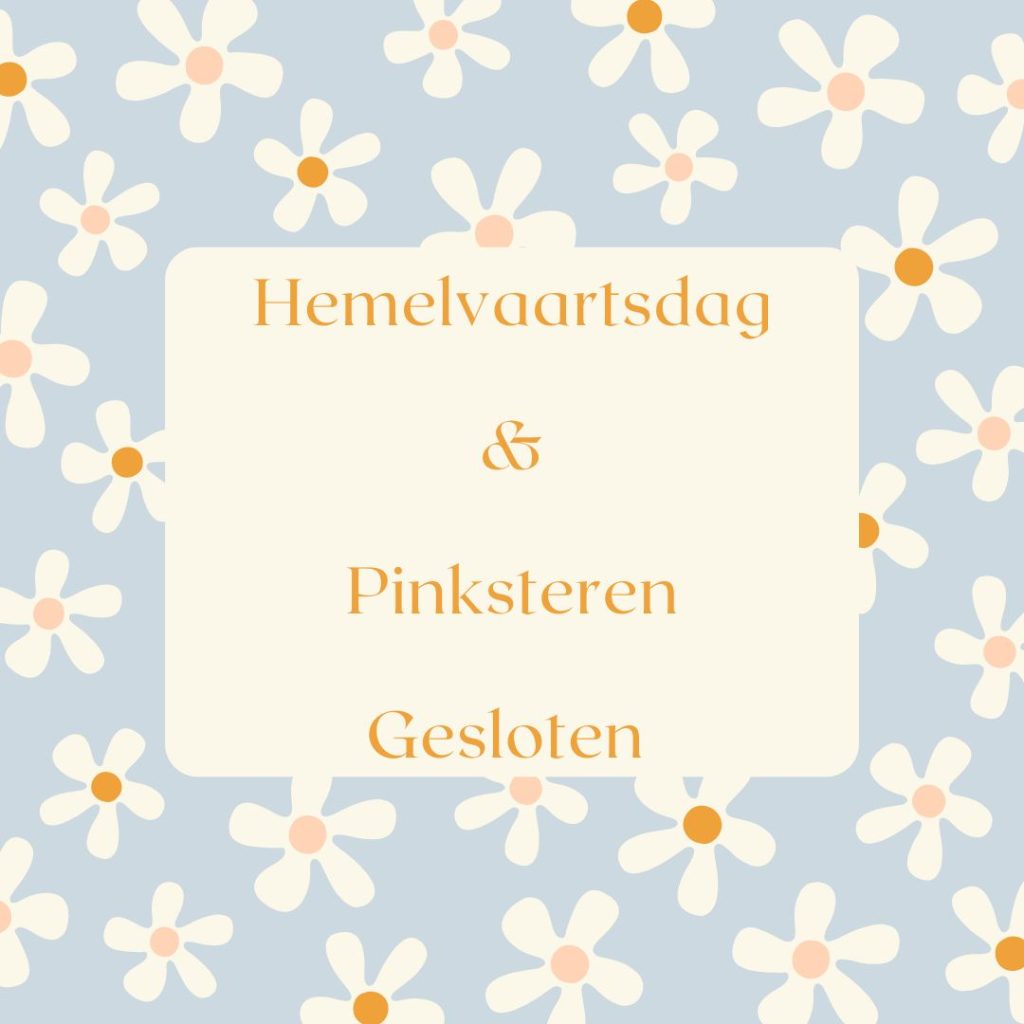Sluiting tijdens hemelvaart en pinksteren DAP Salland SLAGHAREN